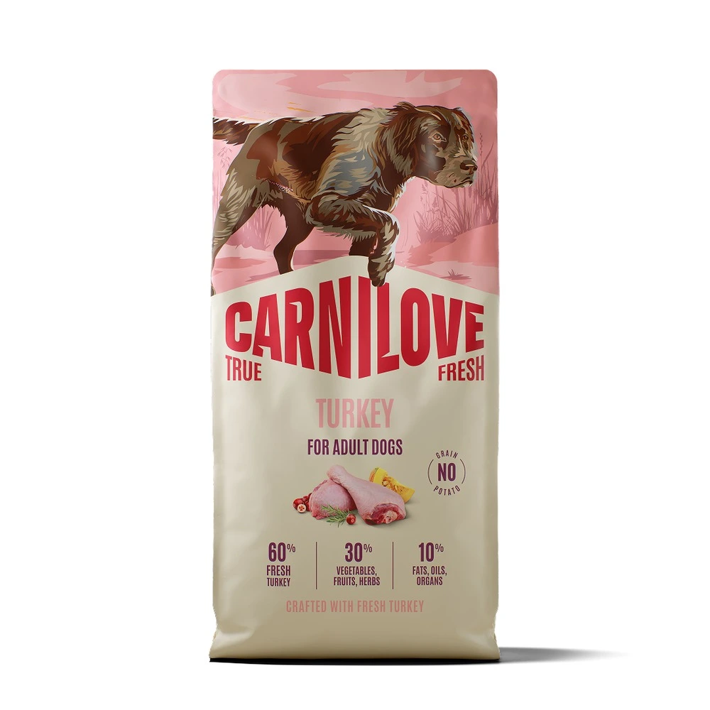 Корм сухий Carnilove True Fresh Turkey для cобак індичка 12 кг