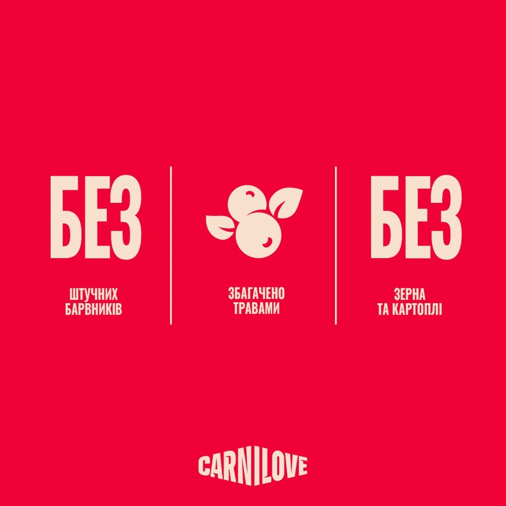 Ласощі Carnilove Soft Snack Turkey with Catnip для котів м'які індичка і котяча м'ята 50 г
