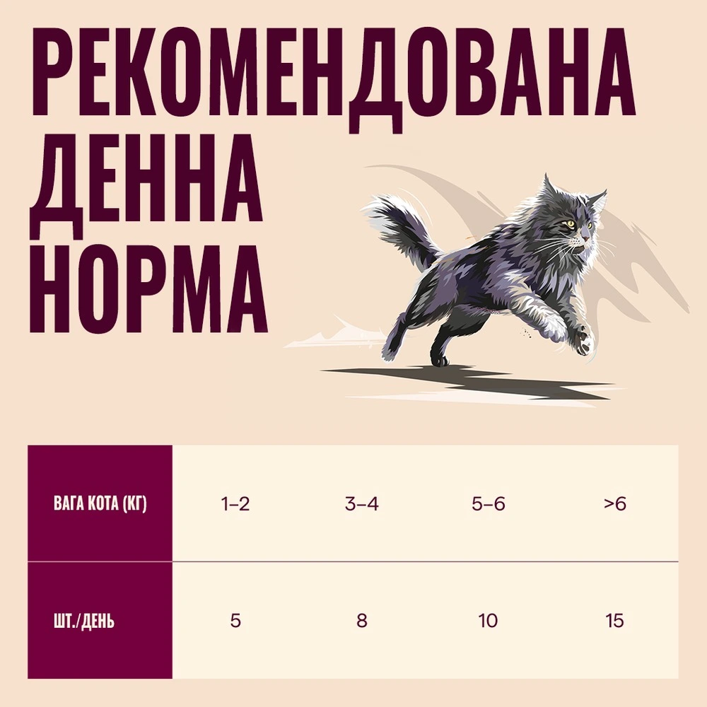 Ласощі Carnilove Crunchy Snack Salmon with Catnip для котів хрусткі лосось і котяча м'ята 50 г