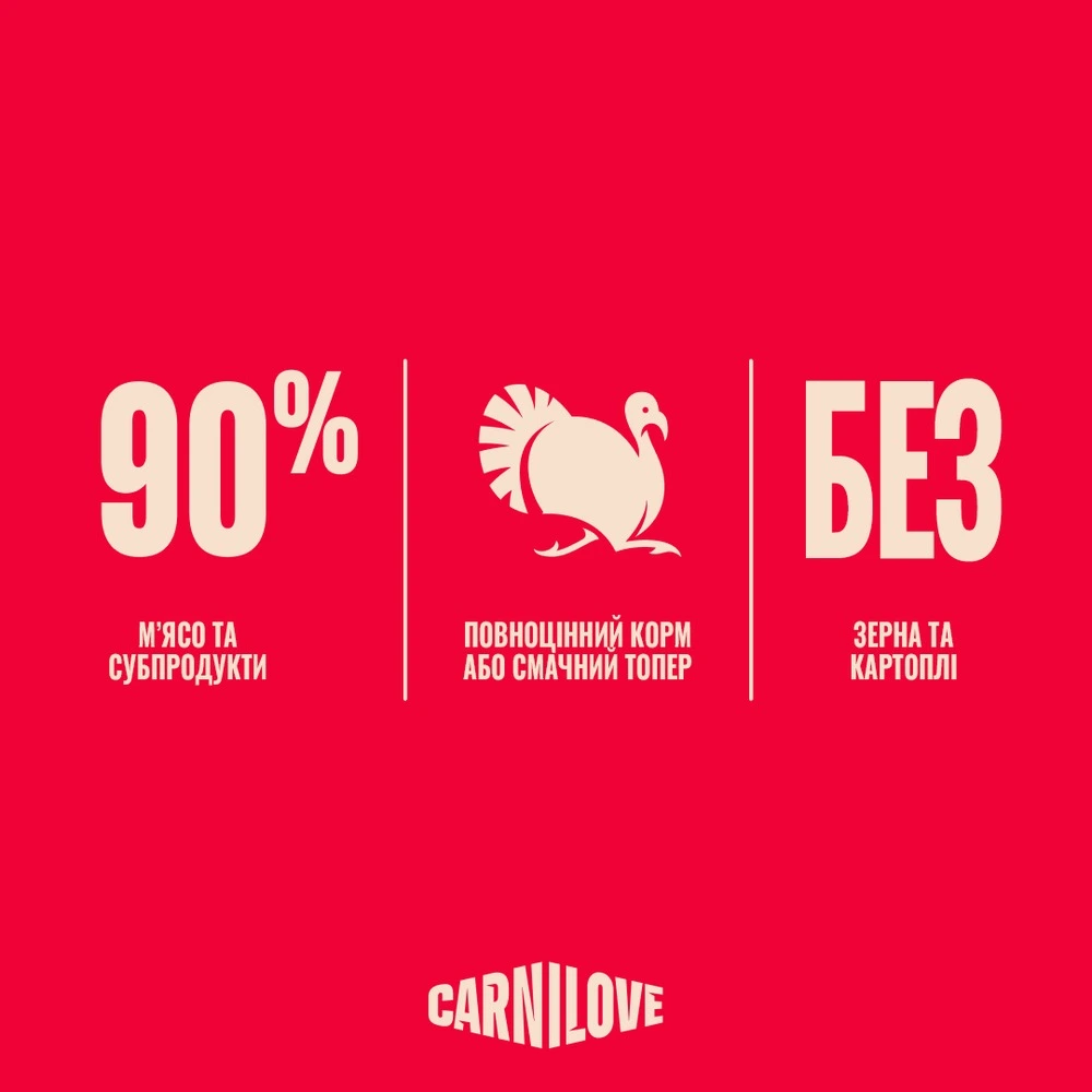 Корм вологий Carnilove Gravy Turkey with Valerian для котів індичка і валеріана в соусі 85 г