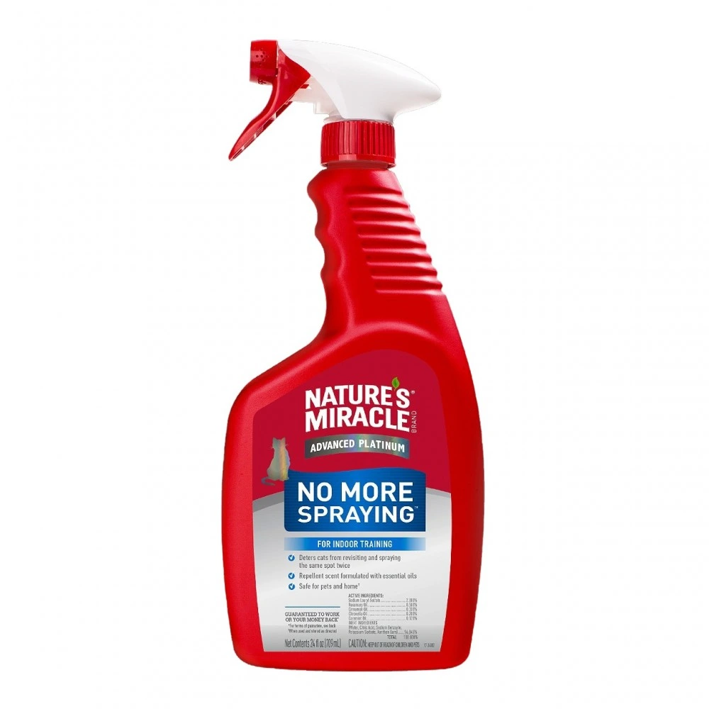 Средство 8in1 Nature's Miracle JFC No More Spraying для кошек от повторных меток спрей 709 мл