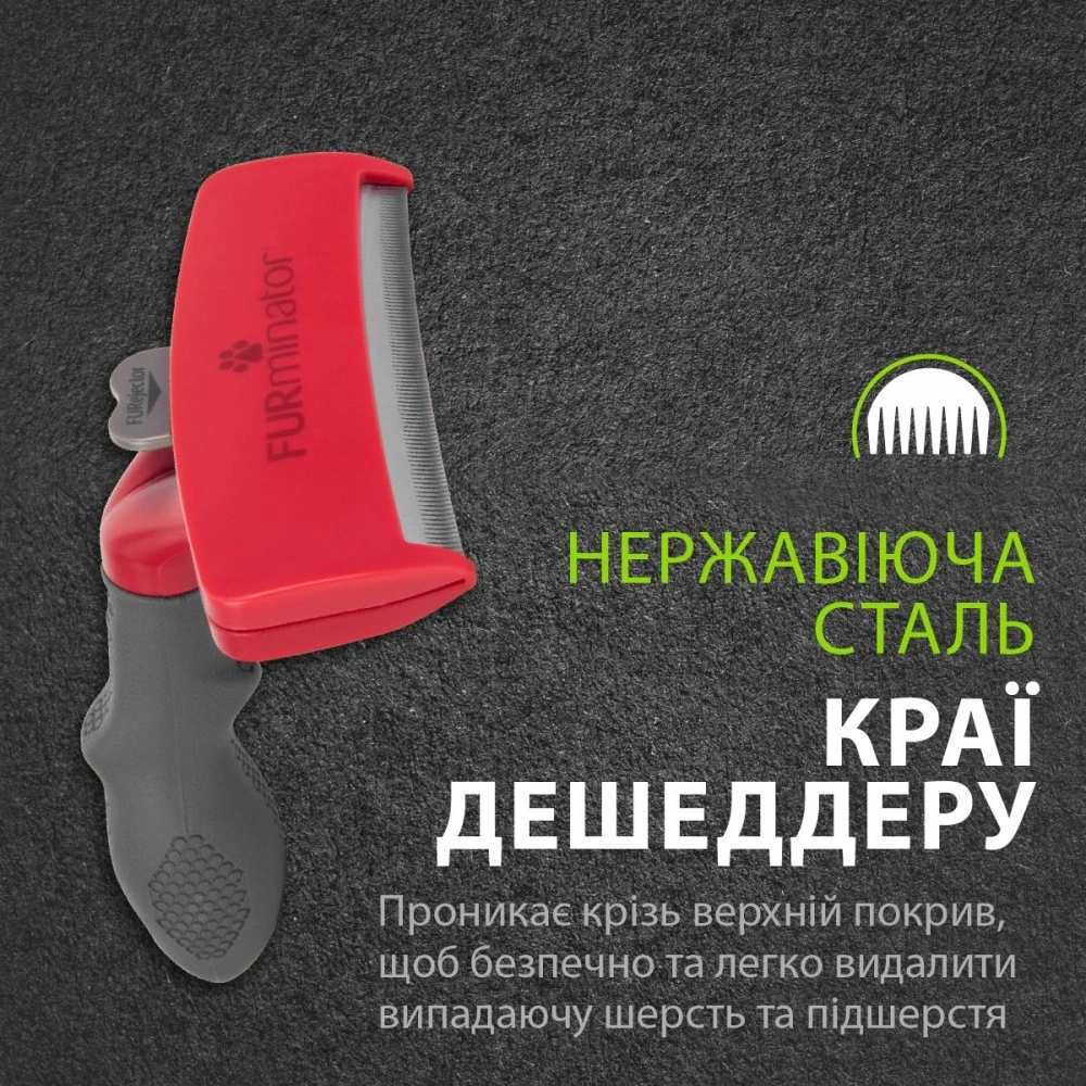Фурминатор FURminator для собак с длинной шерстью Long Hair размер XL
