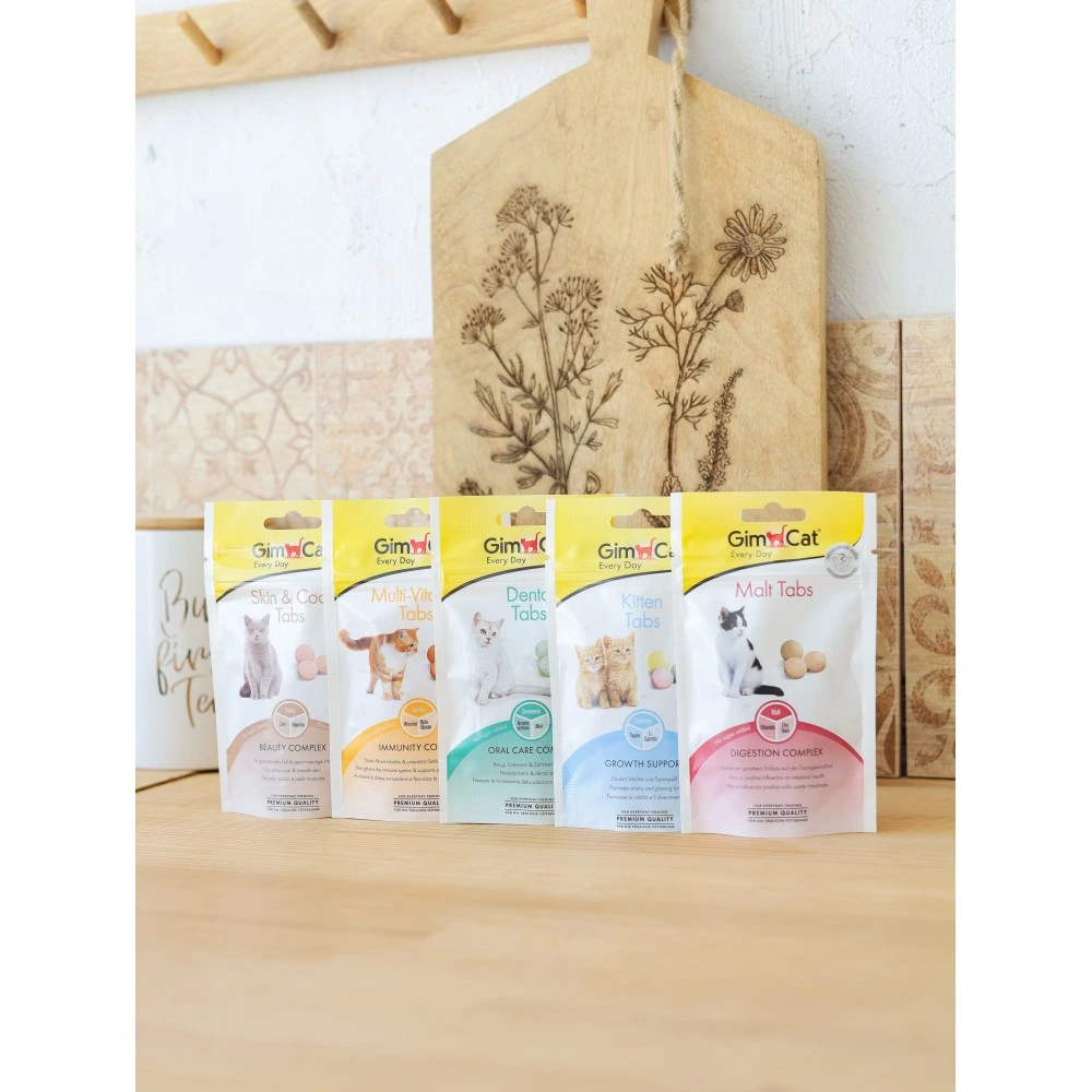Вітаміни GimCat Every Day Kitten для кошенят таблетки 40 г