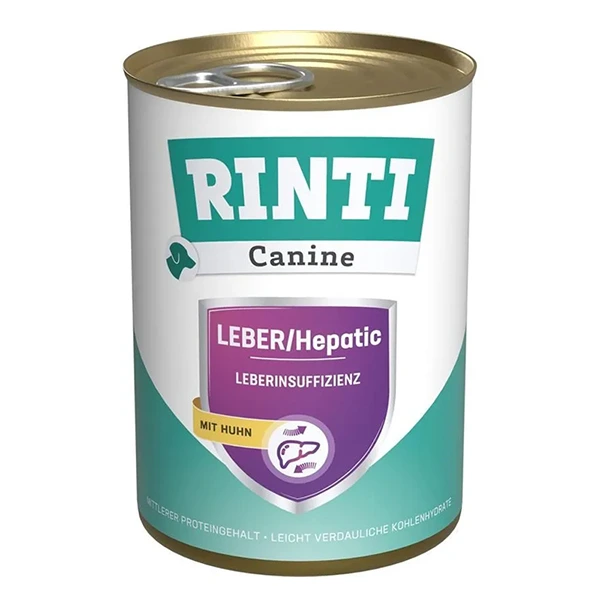 Корм для собак Rinti Canine Veterinary LEBER/Hepatic mit Huhn, Курка, 0.4 кг