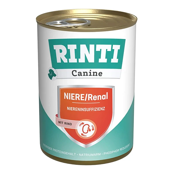 Корм для собак Rinti Canine Veterinary Niere/Renal, дієтичний, з яловичиною, 0.4 кг