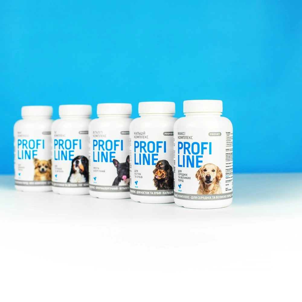 Вітаміни Provet PROFILINE для собак ВІТАЛІТІ комплекс протиалергічний 100 таб