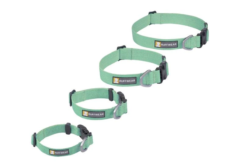 Облегченный ошейник для собак Ruffwear Hi & Light™ 23-28 см Зеленый