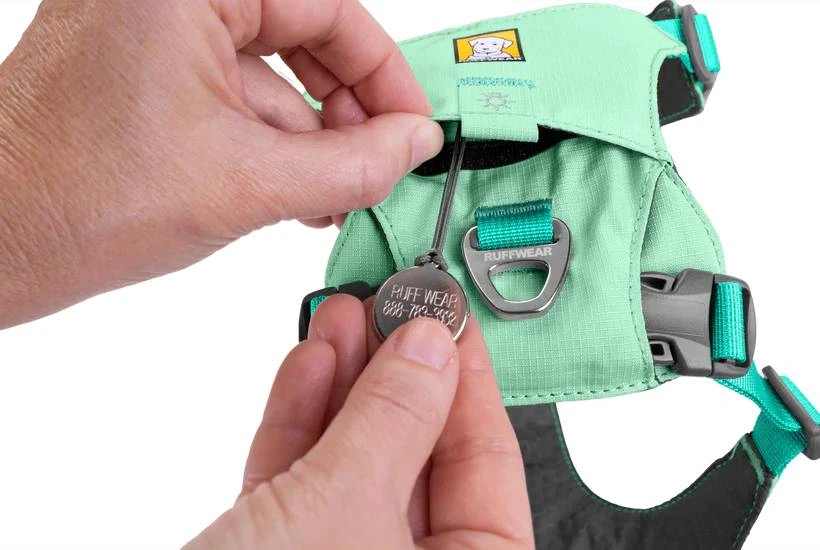 Полегшена шлейка для собак Ruffwear Hi & Light™ XXS 33-43 см Зелений