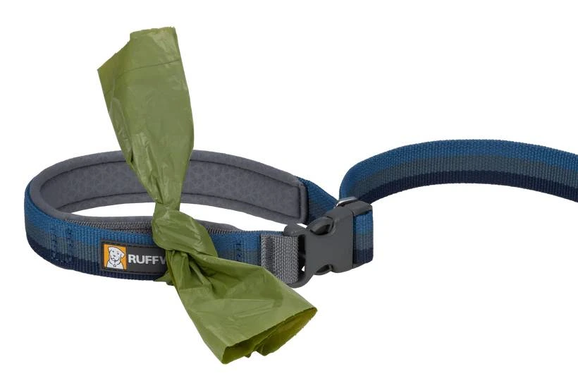 Поводок-перестежка для собак с амортизацией Ruffwear Roamer™ 2,2-3,4 м Синий