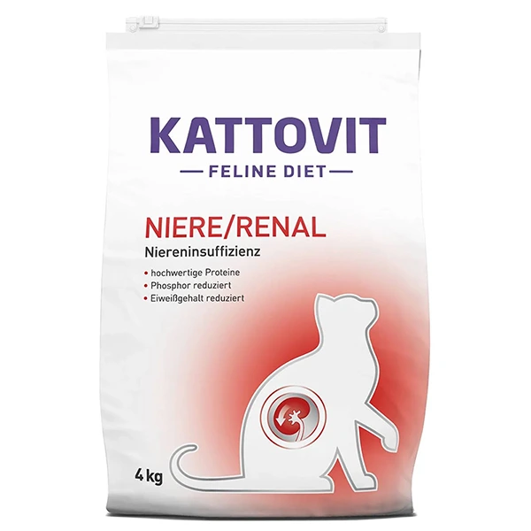 Kattovit Veterinary Niere Renal КАТТОВІТ РЕНАЛ дієтичний сухий корм для котів із захворюваннями нирок