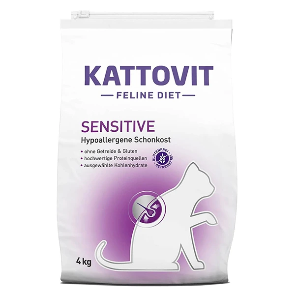 Kattovit Veterinary Sensitive КАТТОВІТ СЕНСИТИВ дієтичний сухий корм для котів із харчовою непереносимістю