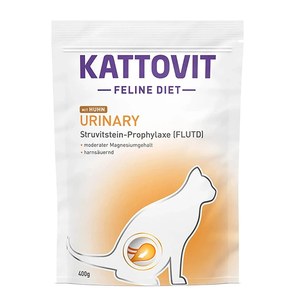 Kattovit Veterinary Urinary mit Huhn КАТТОВІТ УРІНАРІ КУРКА дієтичний сухий корм для котів із захворюваннями нижніх сечовивідних шляхів