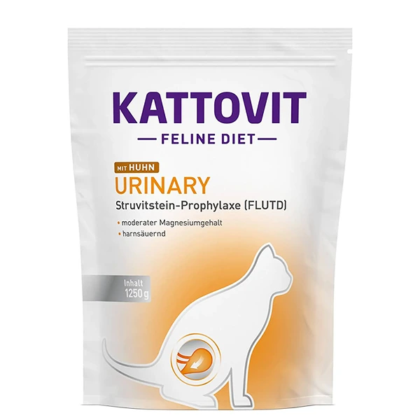 Kattovit Veterinary Urinary mit Huhn КАТТОВІТ УРІНАРІ КУРКА дієтичний сухий корм для котів із захворюваннями нижніх сечовивідних шляхів