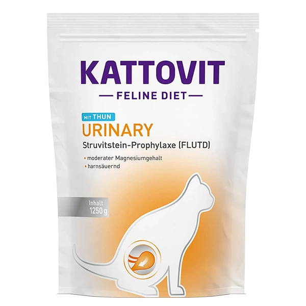 Kattovit Veterinary Urinary mit Thun КАТТОВІТ УРІНАРІ ТУНЕЦЬ дієтичний сухий корм для котів із захворюваннями нижніх сечовивідних шляхів