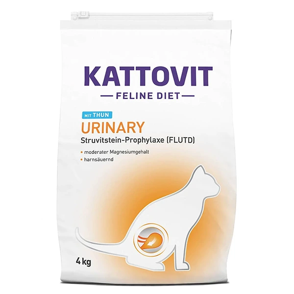 Kattovit Veterinary Urinary mit Thun КАТТОВІТ УРІНАРІ ТУНЕЦЬ дієтичний сухий корм для котів із захворюваннями нижніх сечовивідних шляхів