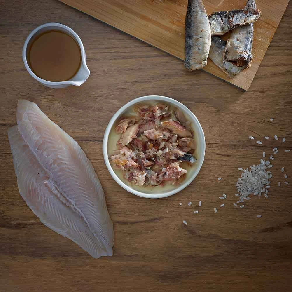 Натуральний вологий корм для котів Fish4Cats Finest Сардина з анчоусом 70 г