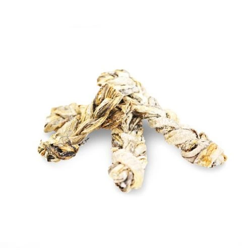 Натуральные лакомства для собак Fish4Dogs 100% Косички из рыбы XL 500 г
