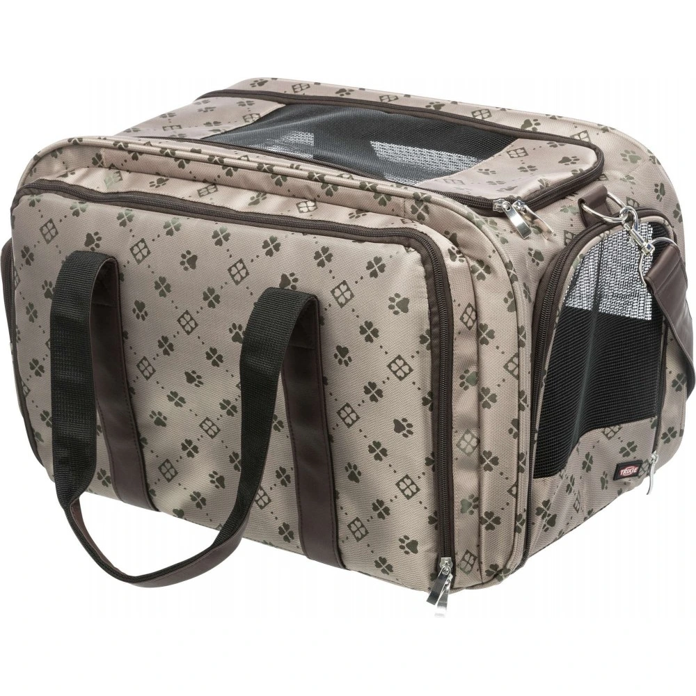 Сумка-переноска Trixie для собак Maxima до 8 кг кремова 33x32x54 см
