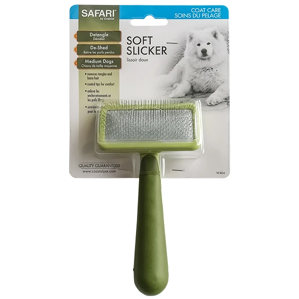 Пуходерка для собак Safari Soft Slicker Brush, м'яка