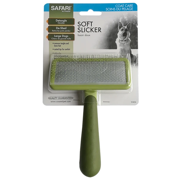 Пуходерка для собак Safari Soft Slicker Brush, м'яка