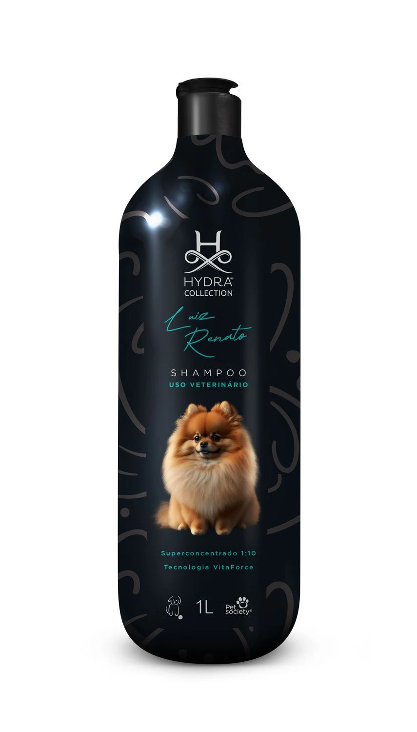 Hydra Groomers Collection Luiz Renato Shampoo - Шампунь для об’ємної та подвійної шерсті для собак та котів, 1 л