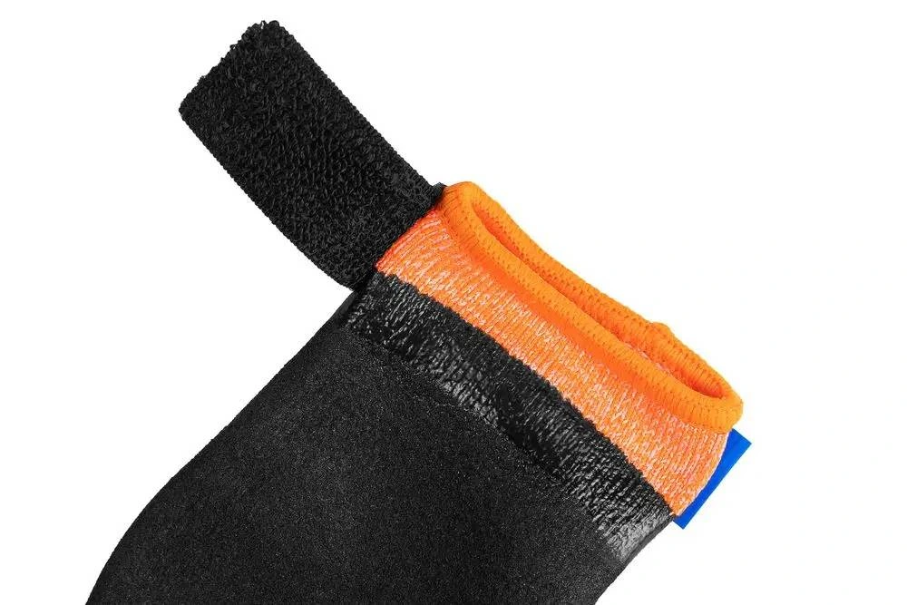 Черевики для собак Protector bootie Non-stop dogwear Чорний/Помаранчевий M
