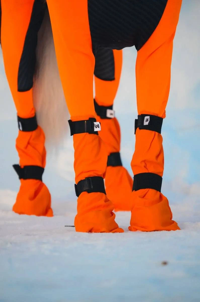 Високі черевики для собак Contact bootie high Non-stop dogwear Помаранчевий XS