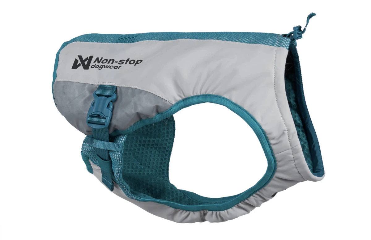 Охолоджуючий жилет для собак Cooling vest Non-stop dogwear Сірий S