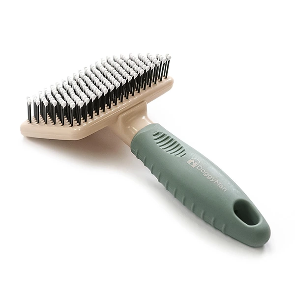 DoggyMan BS Soft Slicker Brush ДОГГІМЕН М’ЯКА ЩІТКА СЛІКЕР для собак і котів