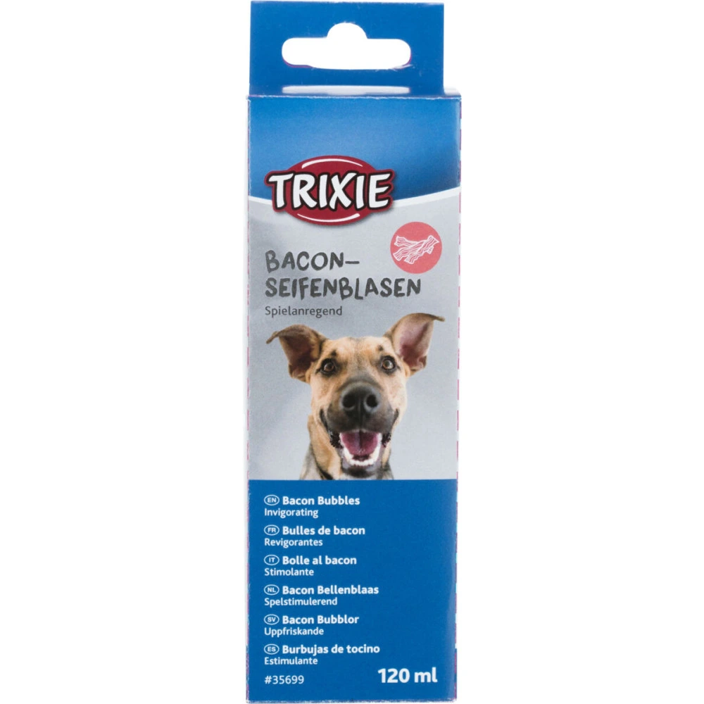 Мильні бульбашки Trixie для собак з ароматом бекону 120 мл