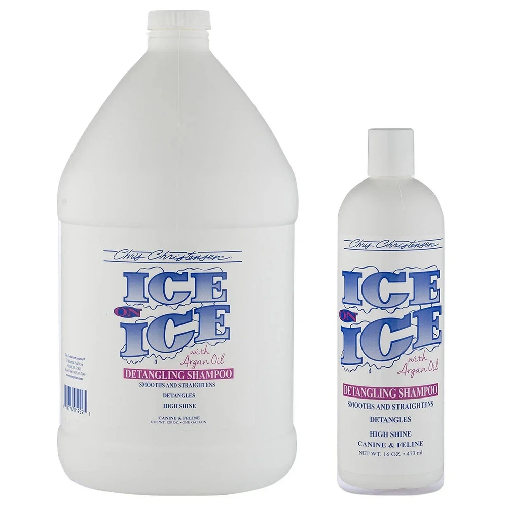 Шампунь Chris Christensen Ice on Ice для собак та котів     3,8л