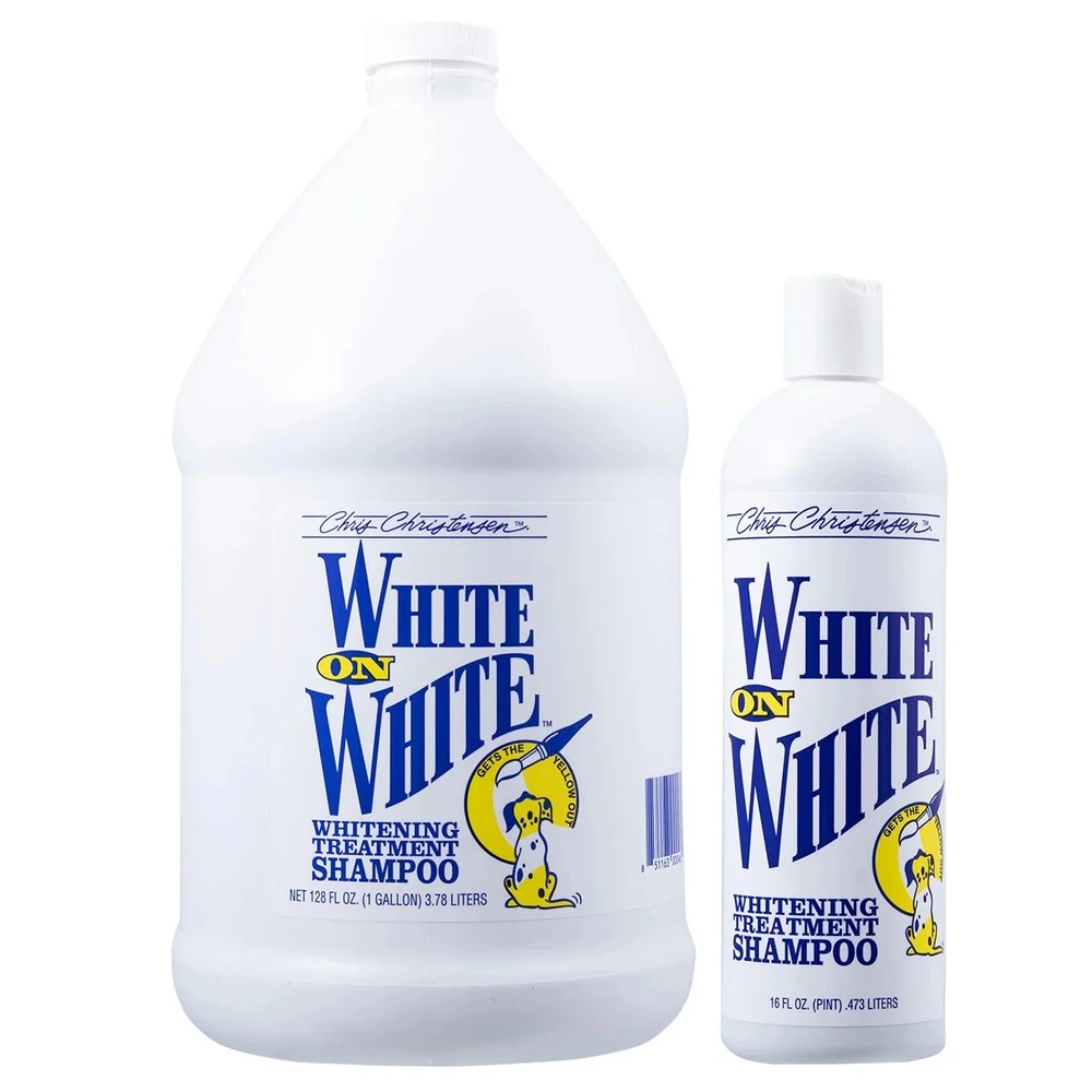 Шампунь Chris Christensen White on White для собак та котів для білої шерсті 473 мл
