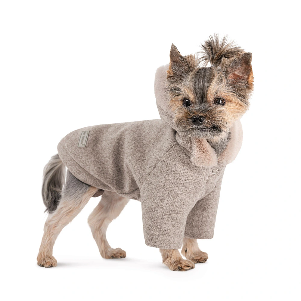 Толстовка для собак Flex Pet Fashion, ХS сірий меланж