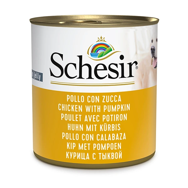 Корм для собак Schesir Chicken With Pumpkin, Курка з гарбузом 285г