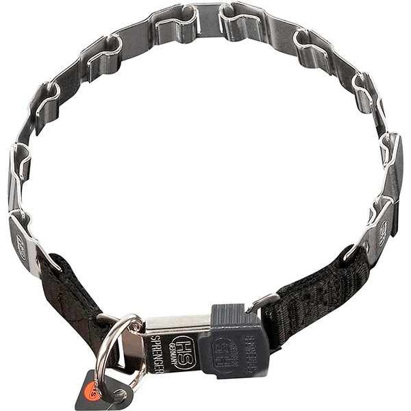 Пластинчастий нашийник для собак Sprenger NeckTech Fun, замок ClicLock, нержавіюча сталь