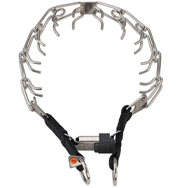 Нашийник для собак Sprenger Ultra-Plus Training Collar, строгий, 2 кільця і замок ClicLock, неіржавна сталь