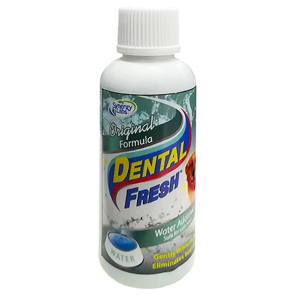 Рідина для пащі для собак і котів SynergyLabs Dental Fresh, від зубного нальоту і запаху