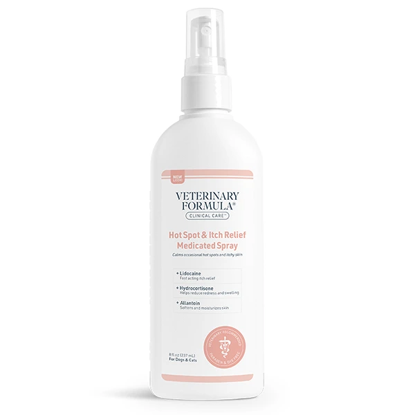 Спрей для собак і котів Veterinary Formula Clinical Care Hot Spot&Itch Relief Spray, від свербежу, 237 мл