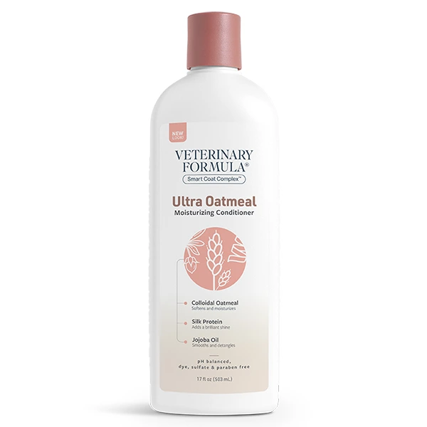 Кондиціонер для собак та котів Veterinary Formula SCC Ultra Oatmeal Moisturizing Conditioner, Ультразволоження