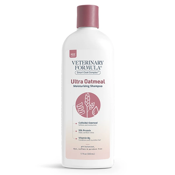 Шампунь для собак і котів Veterinary Formula Smart Coat Complex Ultra Oatmeal Moisturizing Shampoo