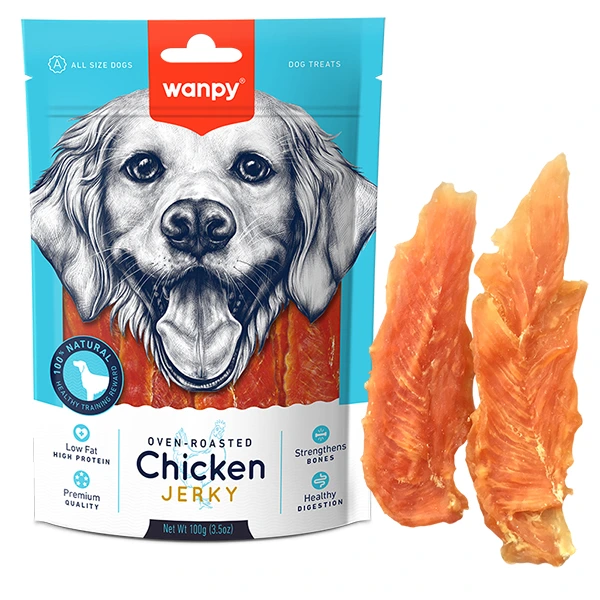 Ласощі для собак Wanpy Chicken Jerky