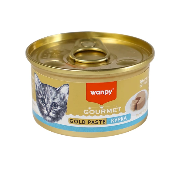 Корм для кошенят Wanpy Gourmet Gold Paste Chicken, Курка, паштет