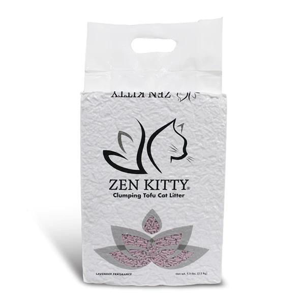 Наповнювач для котячого туалету Zen Kitty Clumping Tofu, Лаванда