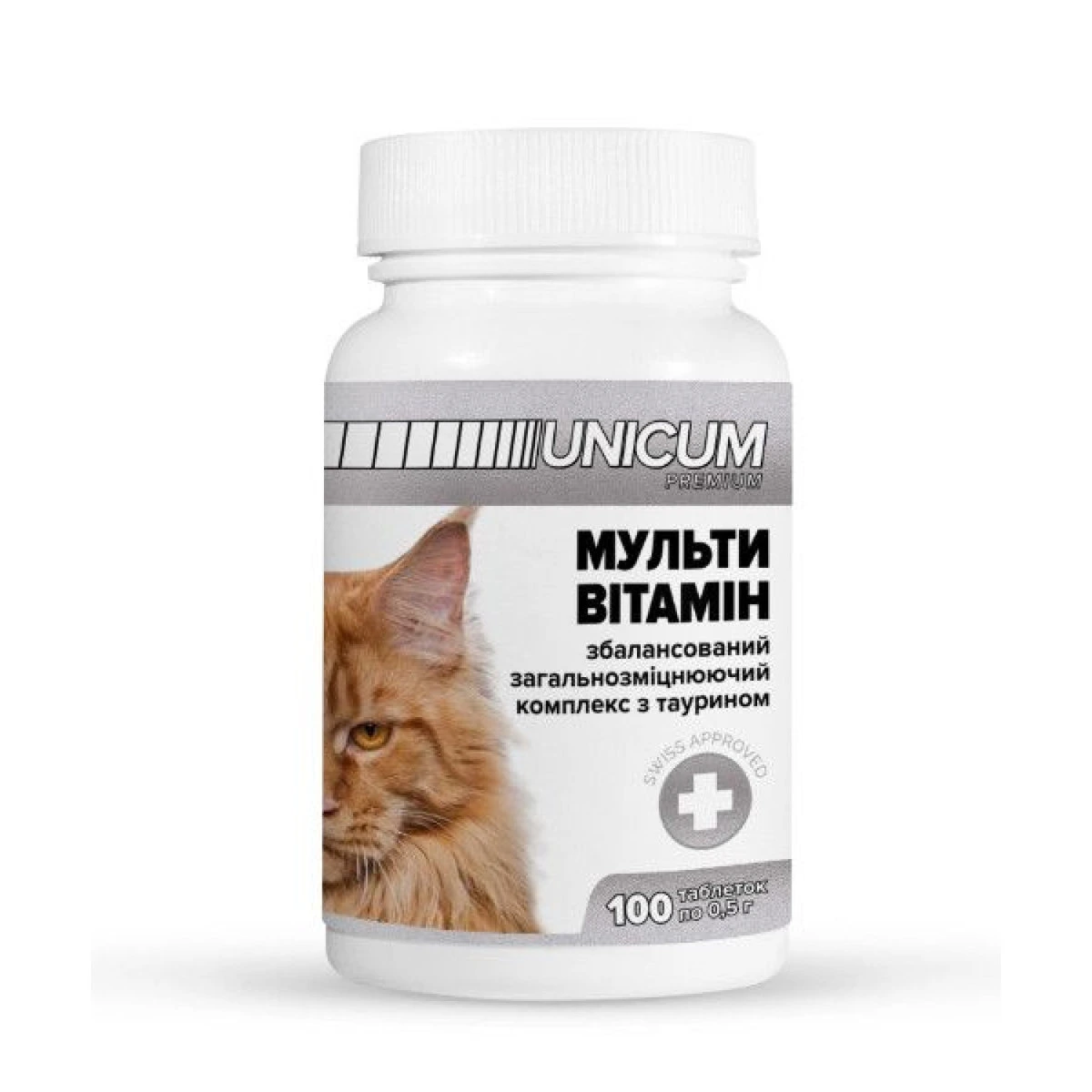 Вітаміни для котів UNICUM PREMIUM, Мультивітамін