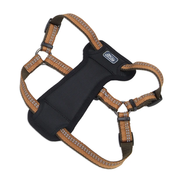 Шлея для собак Coastal K9 Explorer Harness, світловідбивна, Полум’я