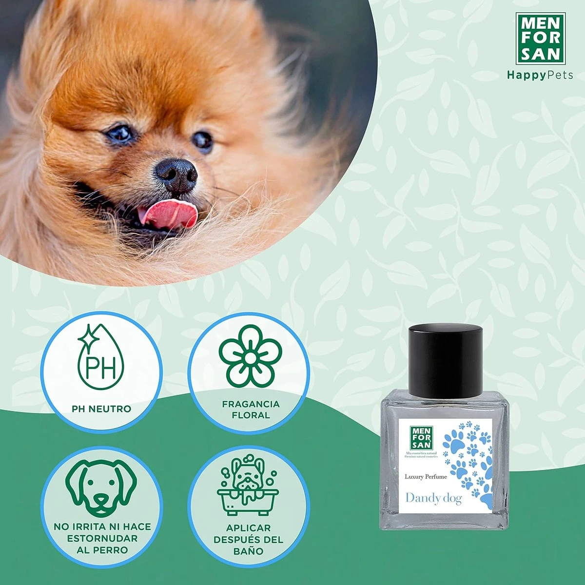 Парфум для собак MENFORSAN DANDY DOG, Денді Дог, 50 мл