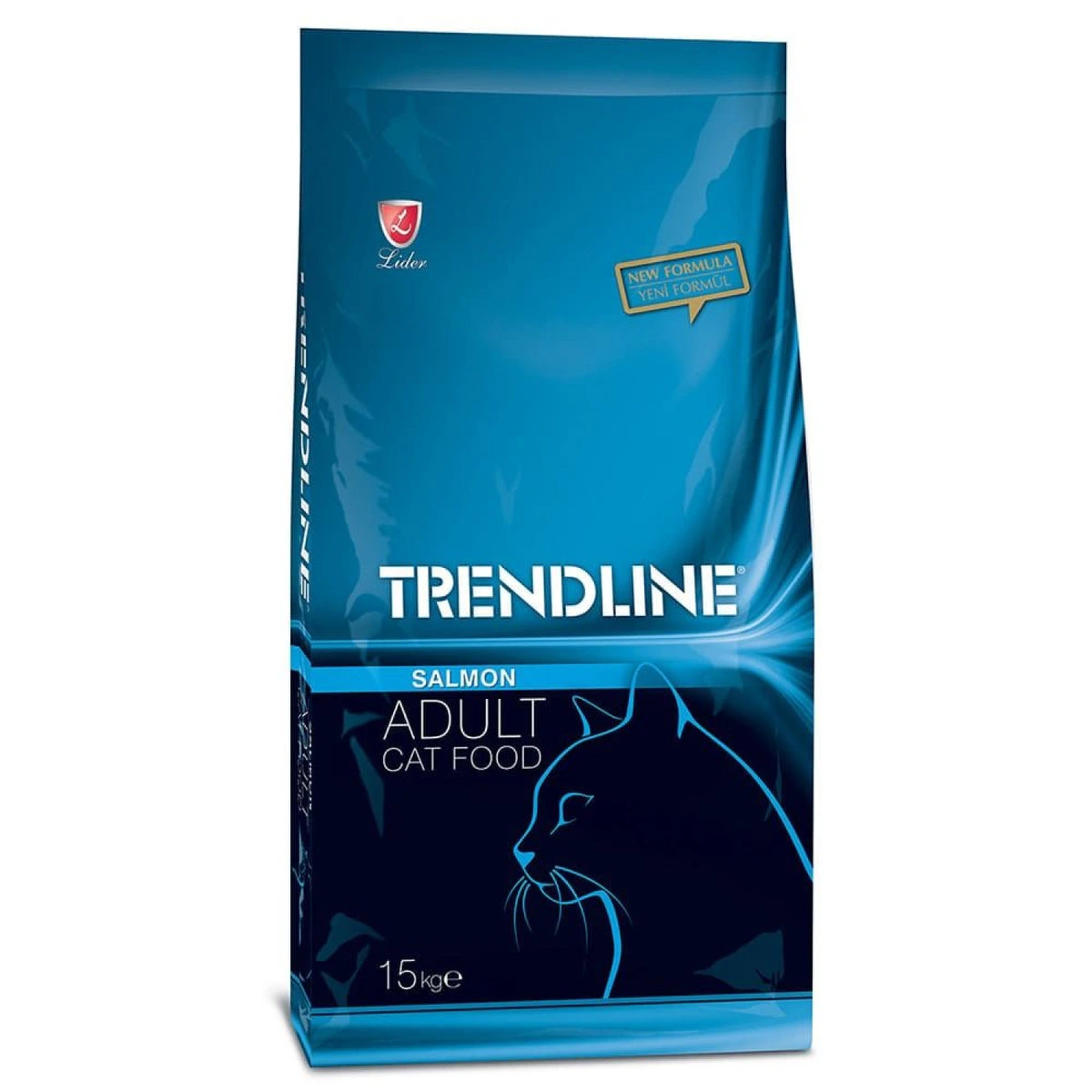 Корм для котів Trendline, з лососем, 15 кг