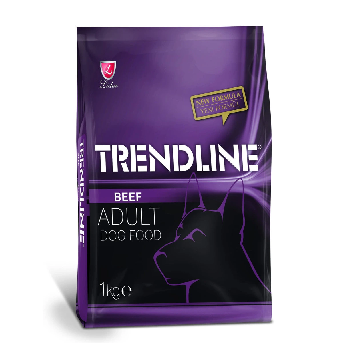 Корм для дорослих собак Trendline сухий, з яловичиною, 1 кг