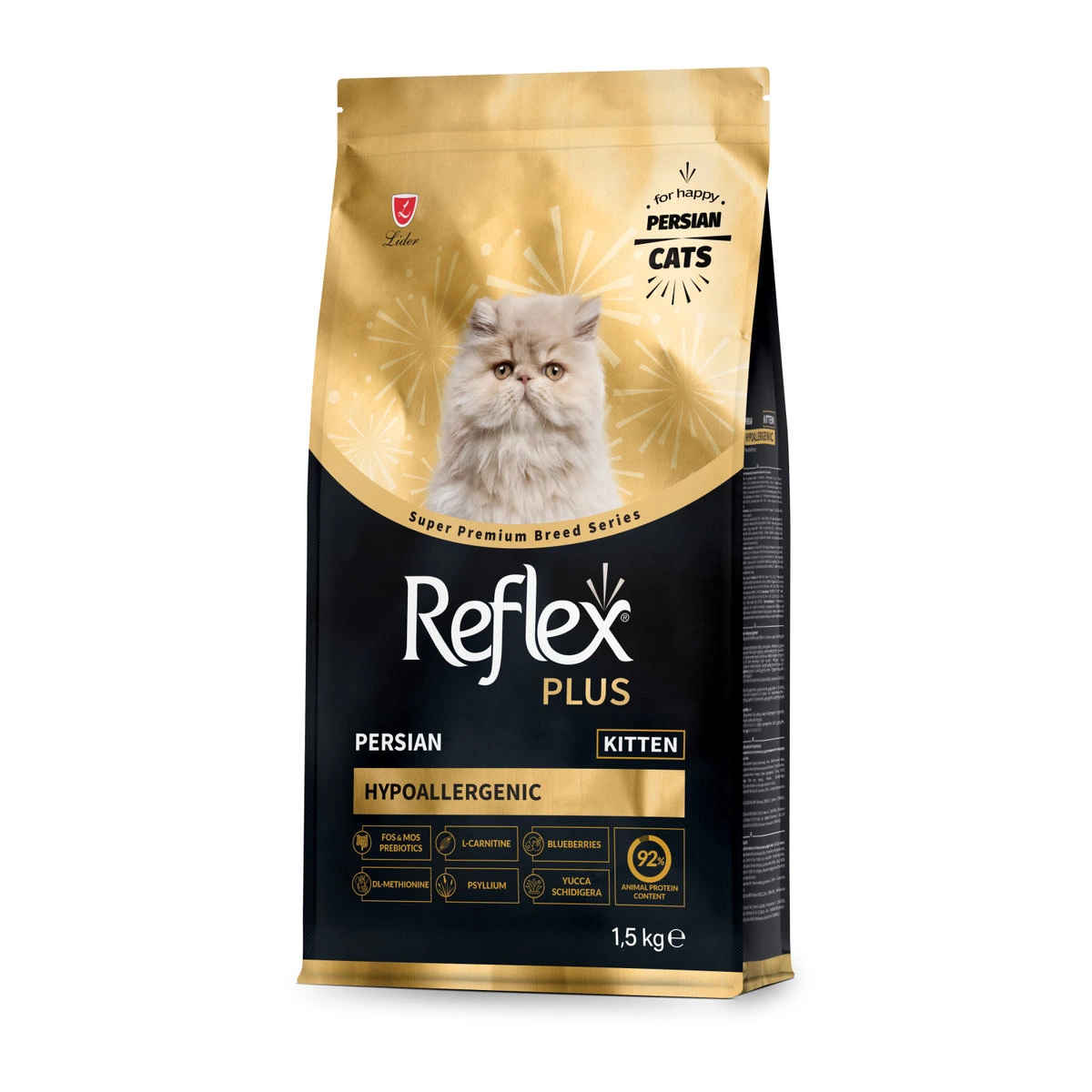 Сухий корм для кошенят Reflex Plus для перських, 1.5 кг