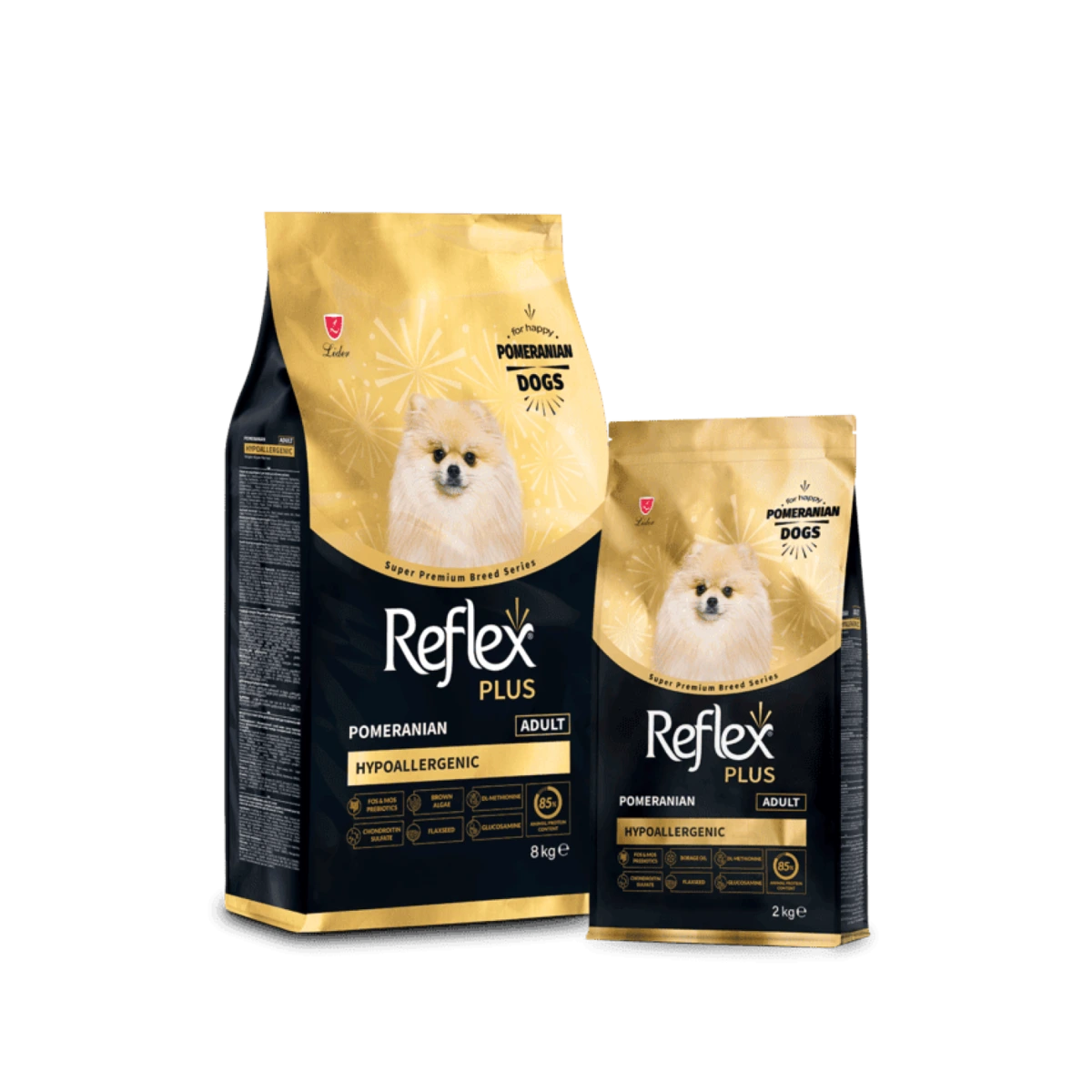 Корм для собак Reflex Plus, Померанський шпіц, 2 кг